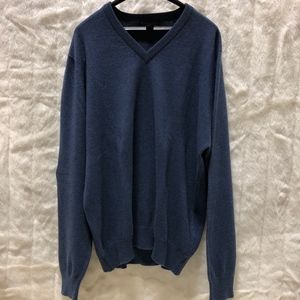 Mens XXL Brooks Brothers Cashmere V-neck Sweater